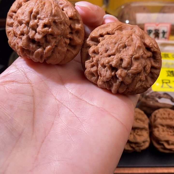 文玩核桃吊坠福*?龙鼎