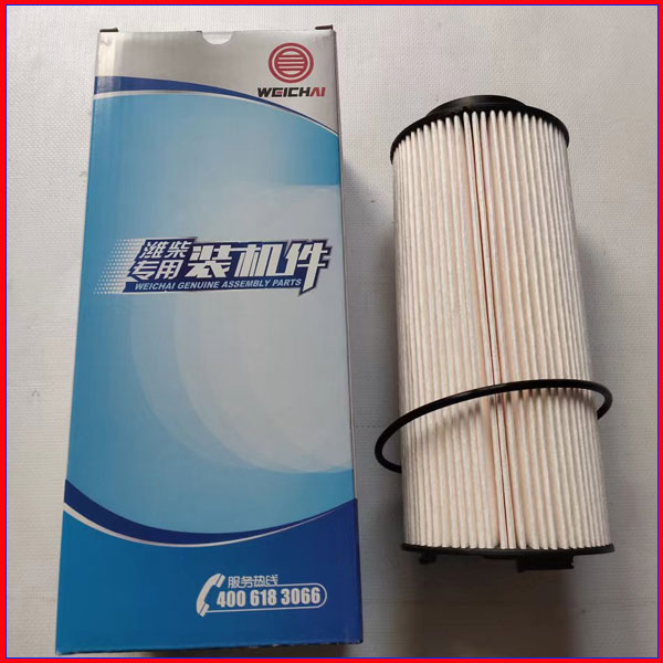 适用于豪沃MAX燃油粗滤芯潍柴专用国六原厂正品装机件1007781448
