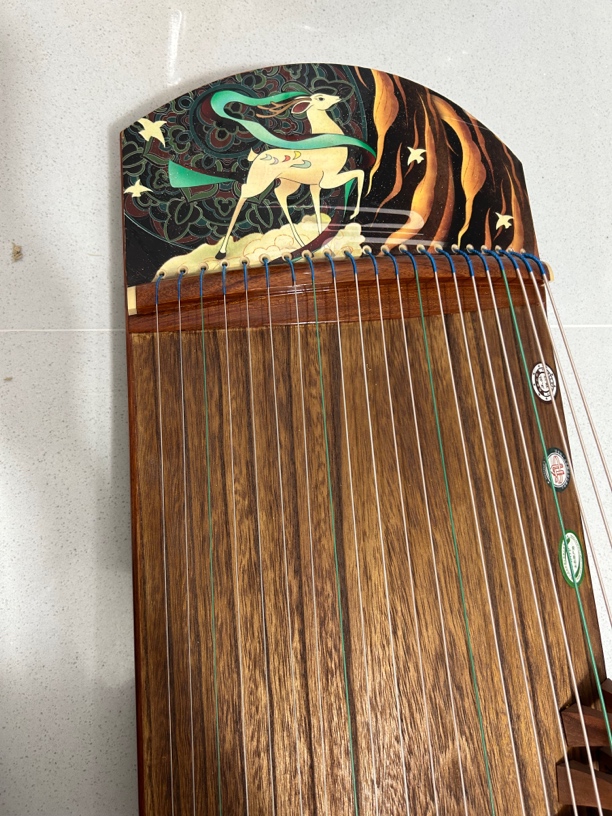 红木小古筝130便于携带