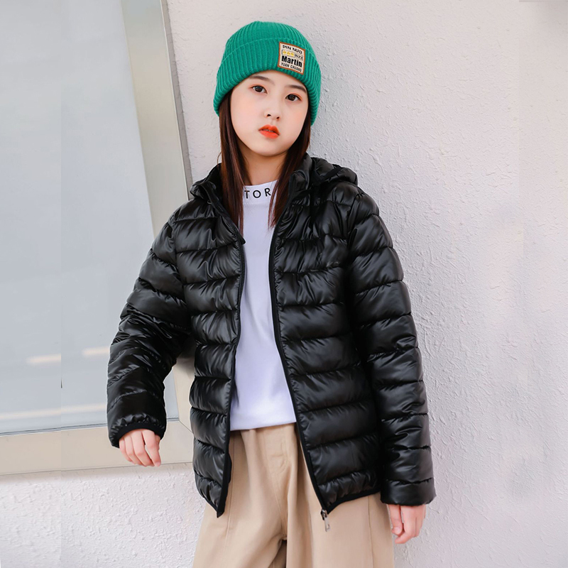 中大童轻薄棉服学生保暖袄2024新款宝贝内套校服儿童秋冬棉衣外套