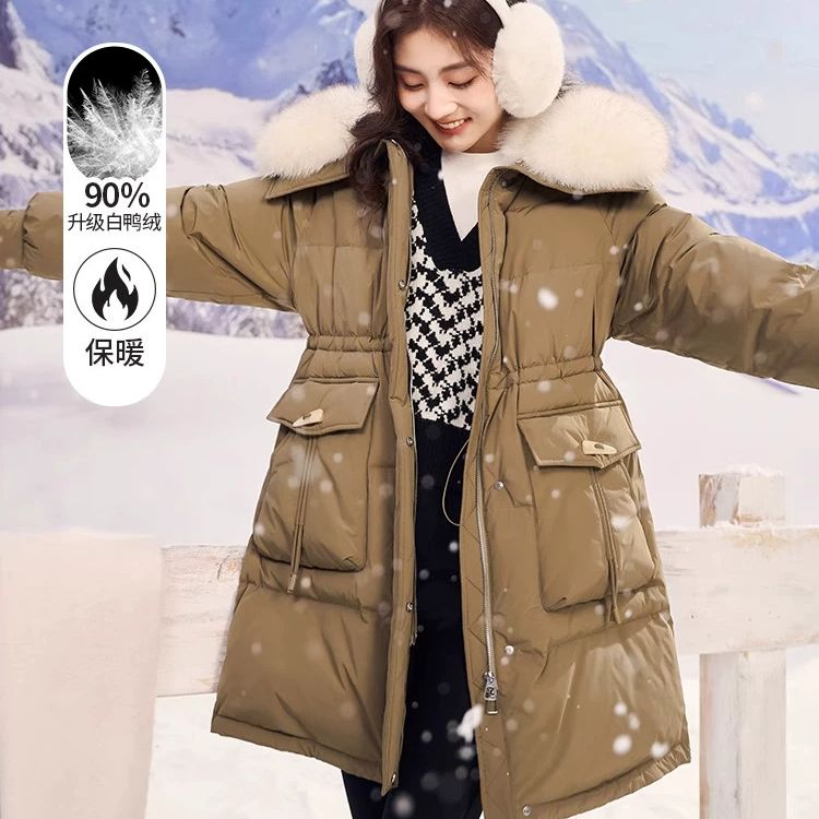 【李易行】Y834397羽绒服 香影【轻热感】美拉德咖色羽绒服女2
