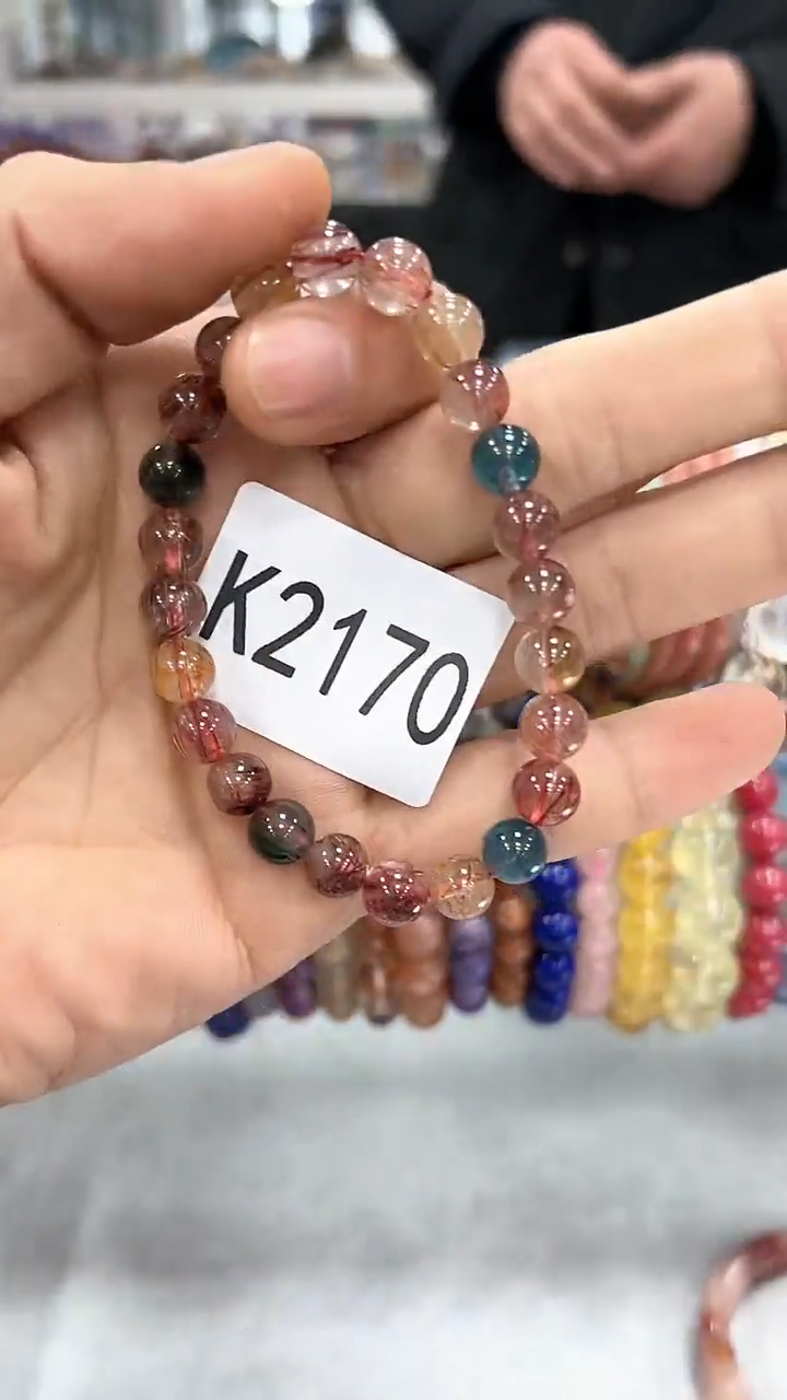 【闪购商品】水晶手链未镶嵌K2170      8mm