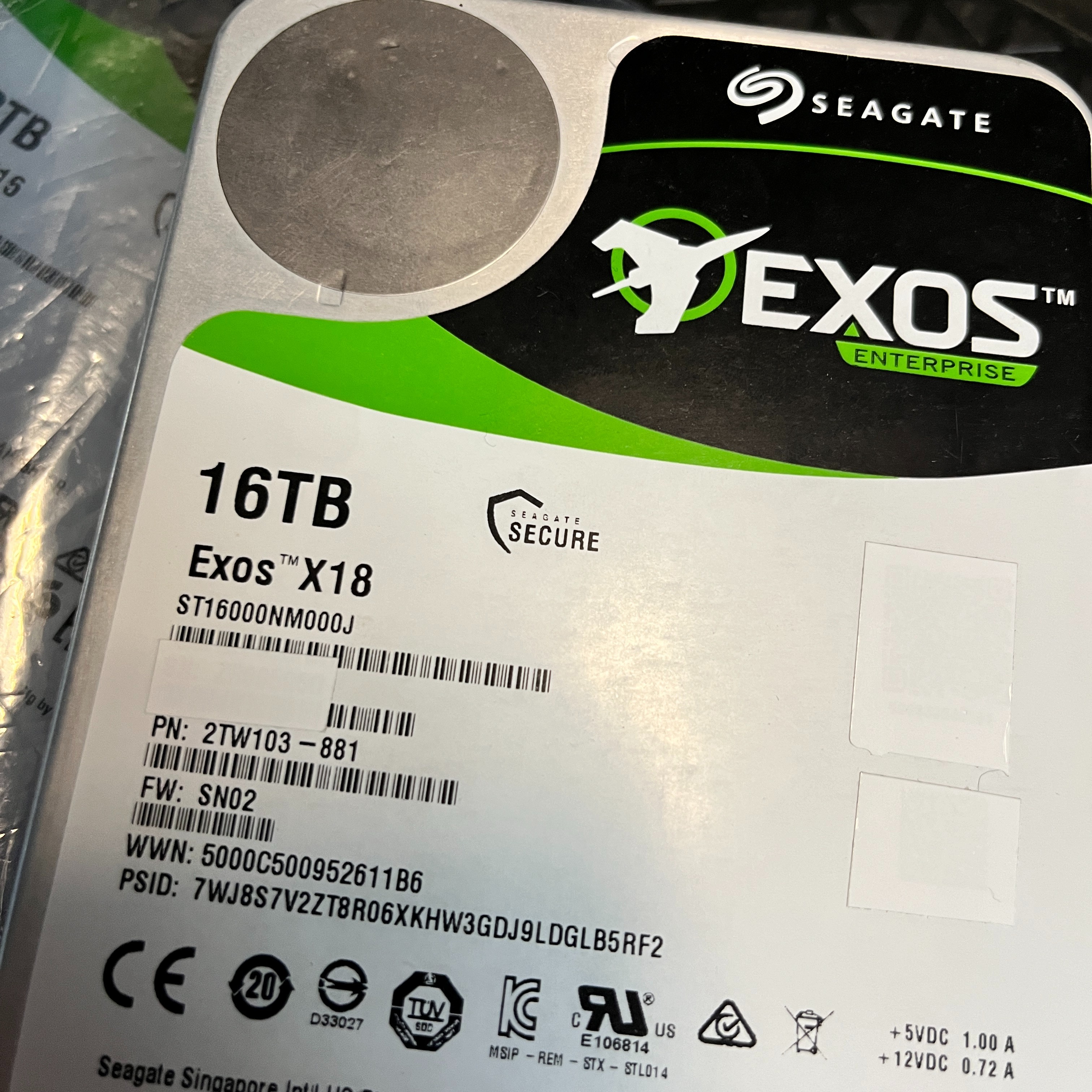 全新未使用  [LYH专属]银河台式机硬盘ome企业级nas机械硬盘高速