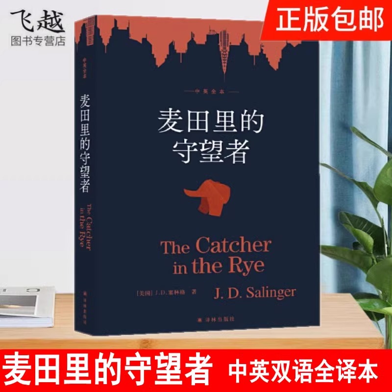 麦田里的守望者 孙仲旭翻译美国文学经典青春成长推荐阅读小说书