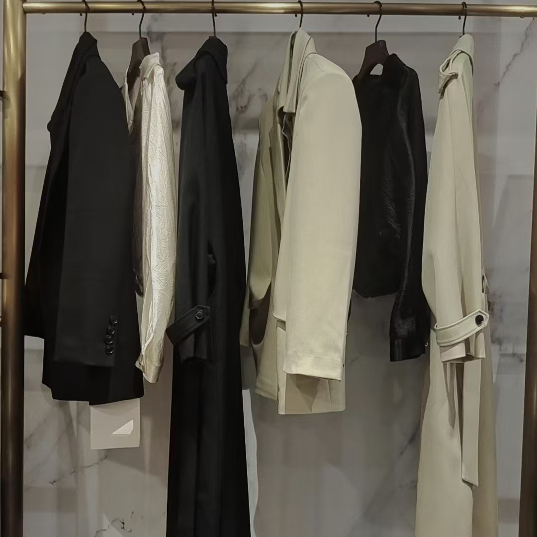 1【特觅轻奢定制】极简风设计师款气质宽松舒适百搭风衣外套