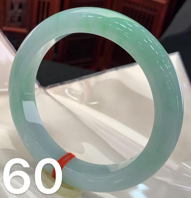 天然缅甸A货翡翠大圈口