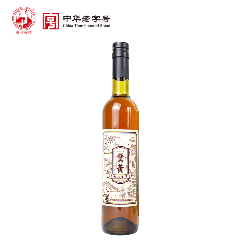 谢村桥鹅黄谢村黄酒特型半甜糯米黄酒中华老字号500ml
