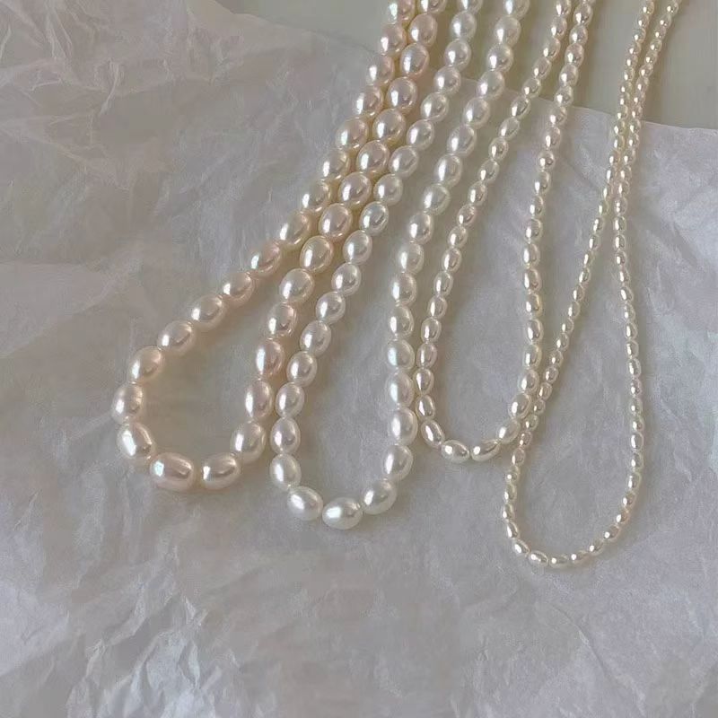 坠链均925银 【强光胖米美人泪】项链时尚百搭气质(多样性发一）