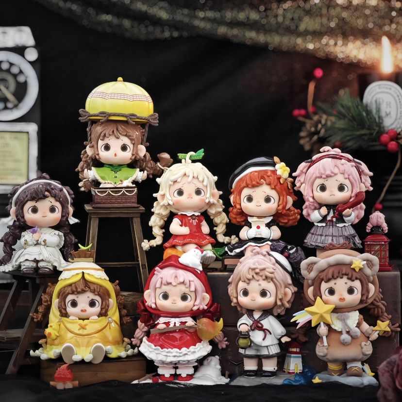 【拆盒】正版芙芙微光之城系列盲盒可爱潮玩手办摆件