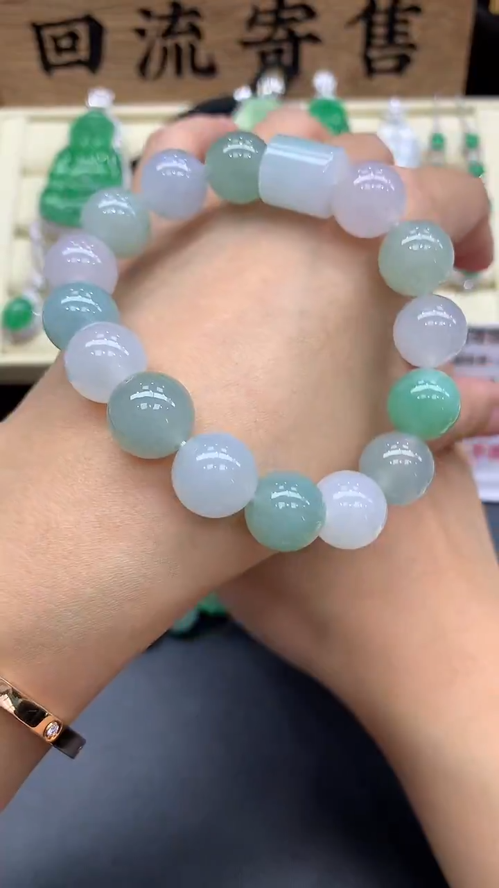 【闪购商品】翡翠手串未镶嵌477-多人