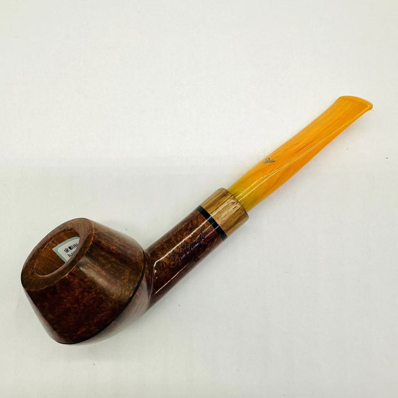 意大利 维布拉蒂 牛头 全新烟斗1花