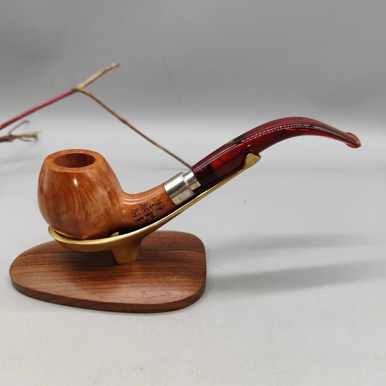 24老式烟斗工艺烟斗全新意大利维布拉蒂2888