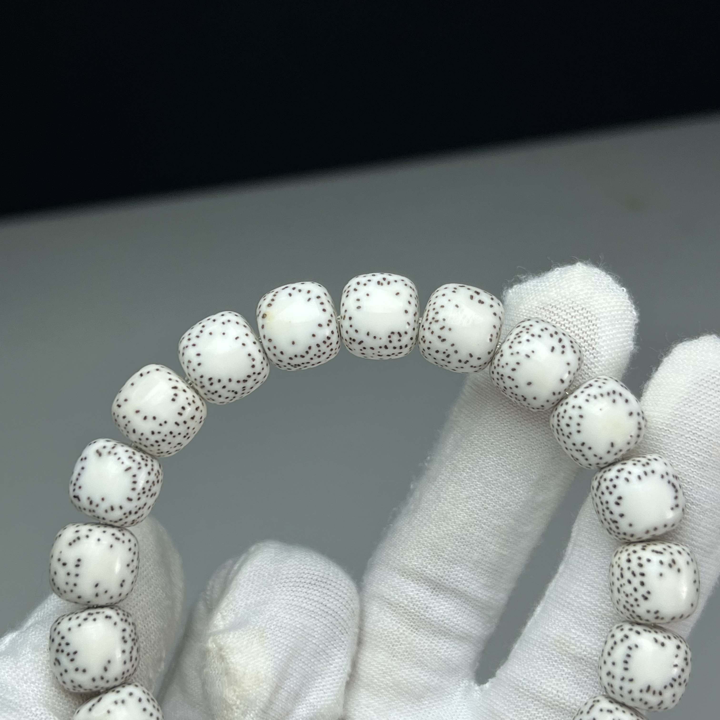 毕业级10*11同枝双留白原生态顺白高油高密 海南星月菩提一物一图