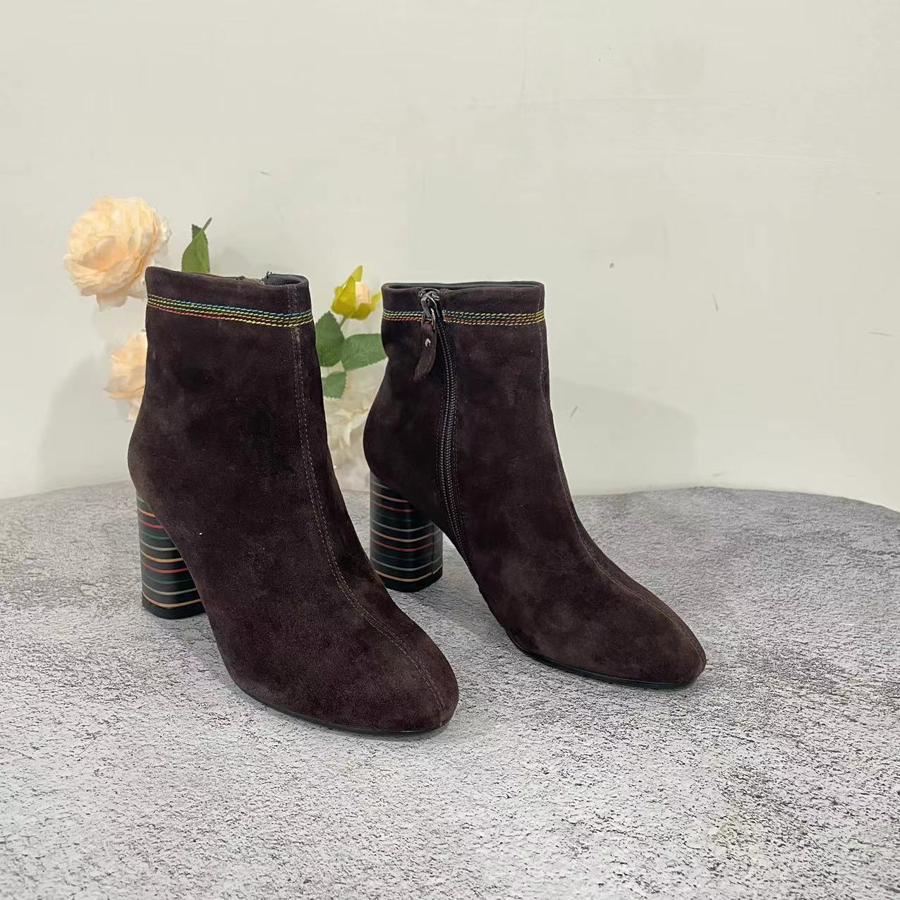 小强家女鞋  韩版气质百搭绒里女鞋（K253）  (C972491H)