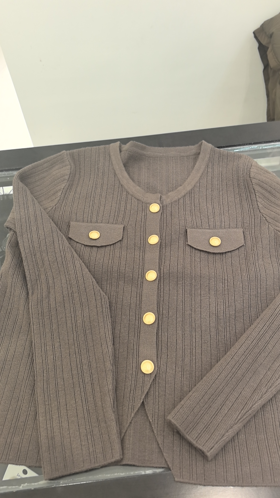 小香风针织打底衫