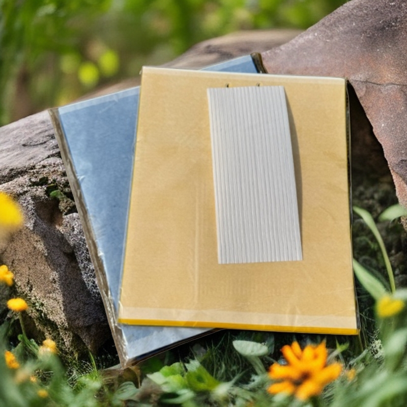 黄蓝粘虫板大号双色粘虫板双面诱虫板阳台菜园大棚专用