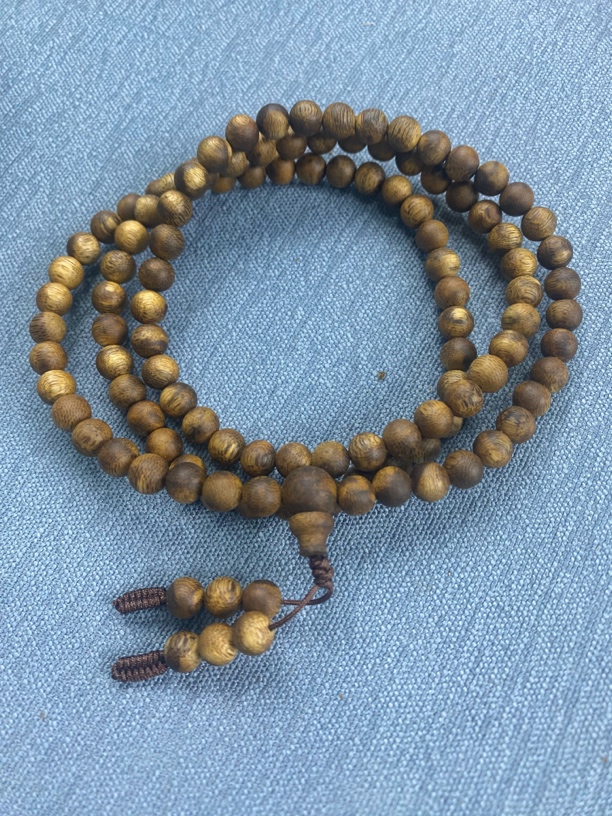 棋楠沉香7mm多圈圆珠多样性发一