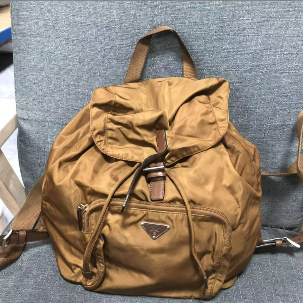 95新 Prada/普拉达 乱乱子中古/女士/双肩包/76455