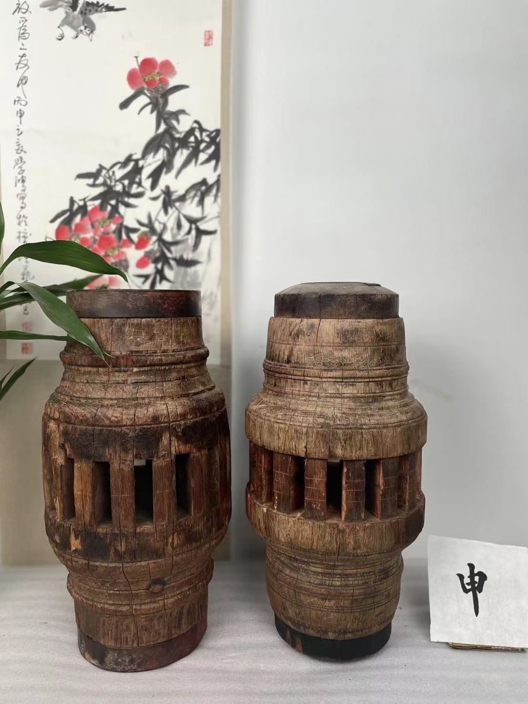 家居摆件花梨木复古