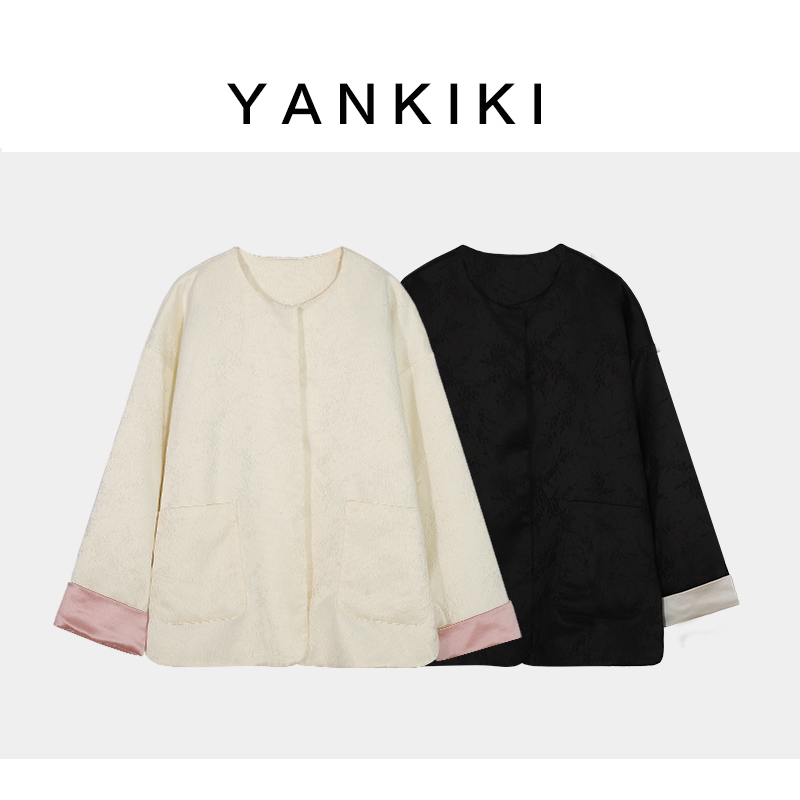 新中式提花外套 YANKIKI 2024 春季款NEW