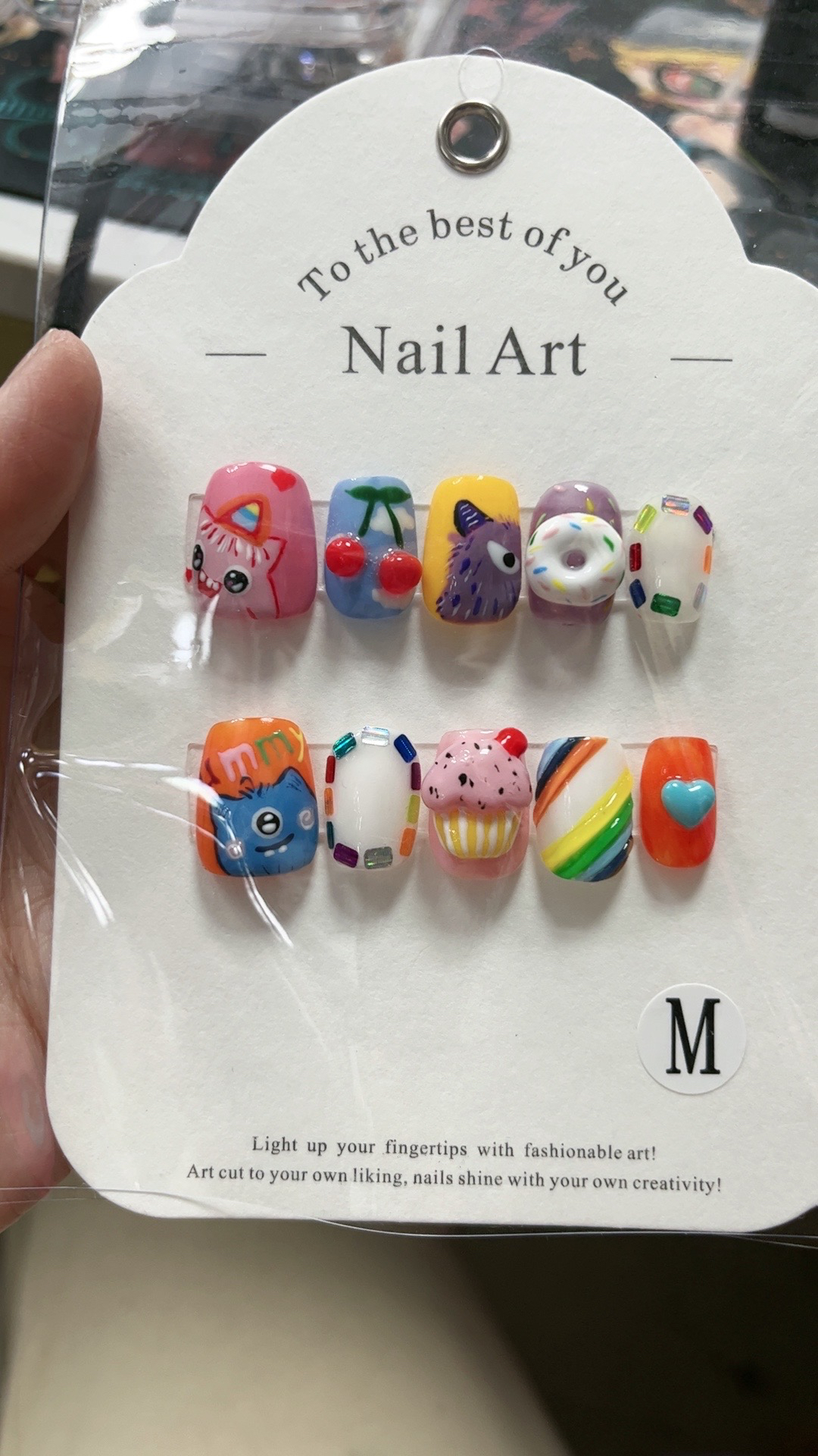 手工穿戴甲（备注编码）