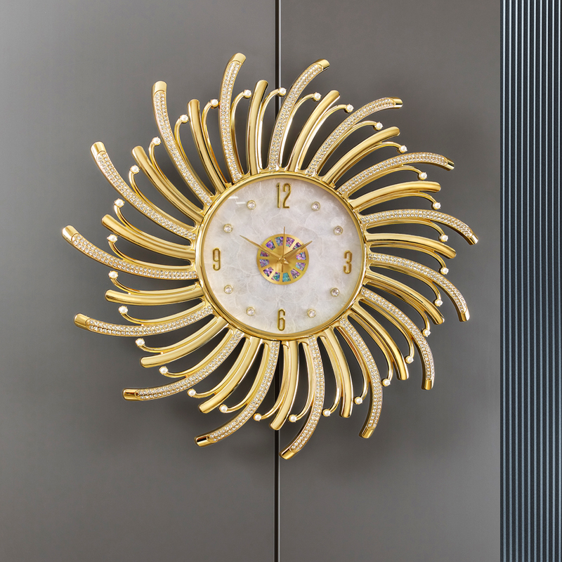 （独家款）挂钟轻奢时尚客厅家用创意大气个性静音网红挂墙墙上欧式