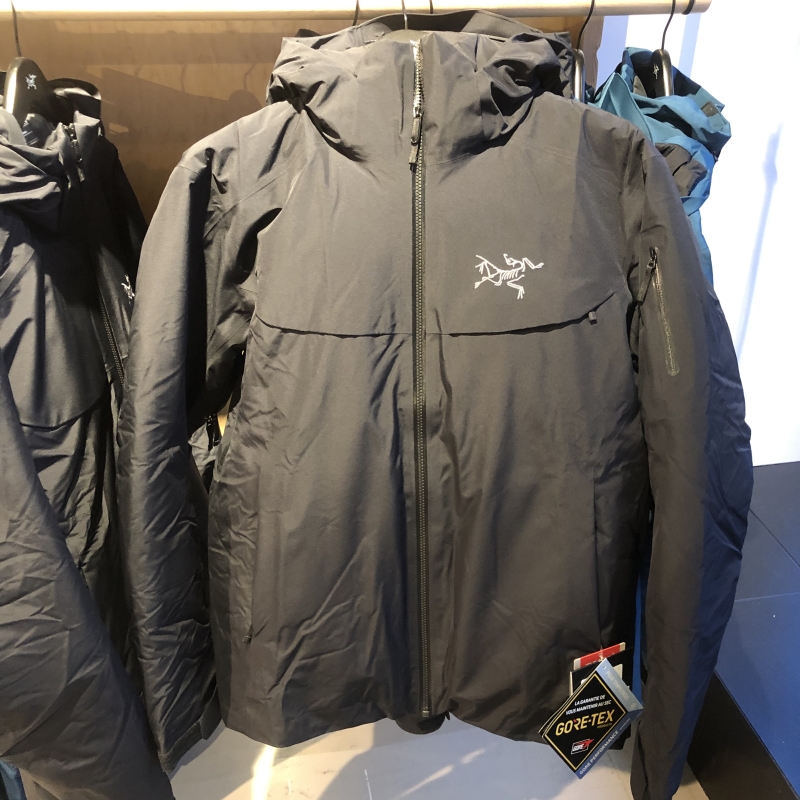 加拿大代购始祖鸟MACAI硬壳羽绒服滑雪系列夹克防风防水保暖