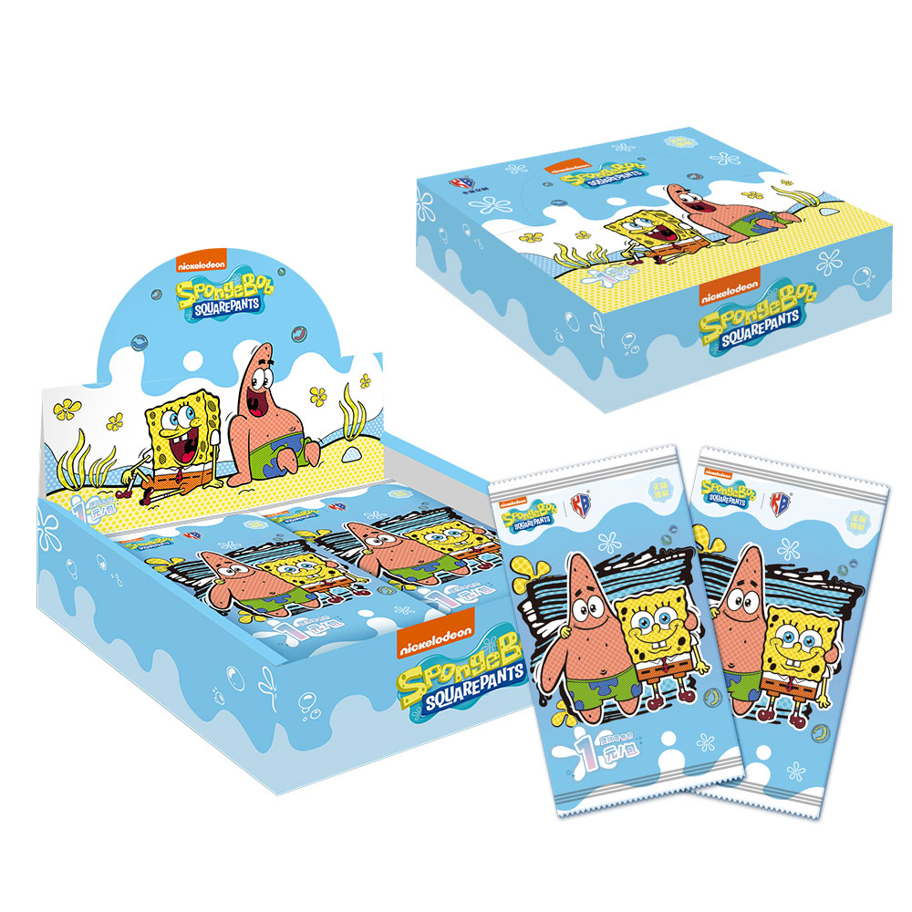 卡宝文创【1元包CR+5】海绵宝宝神秘盒子拍立得卡（代拆）