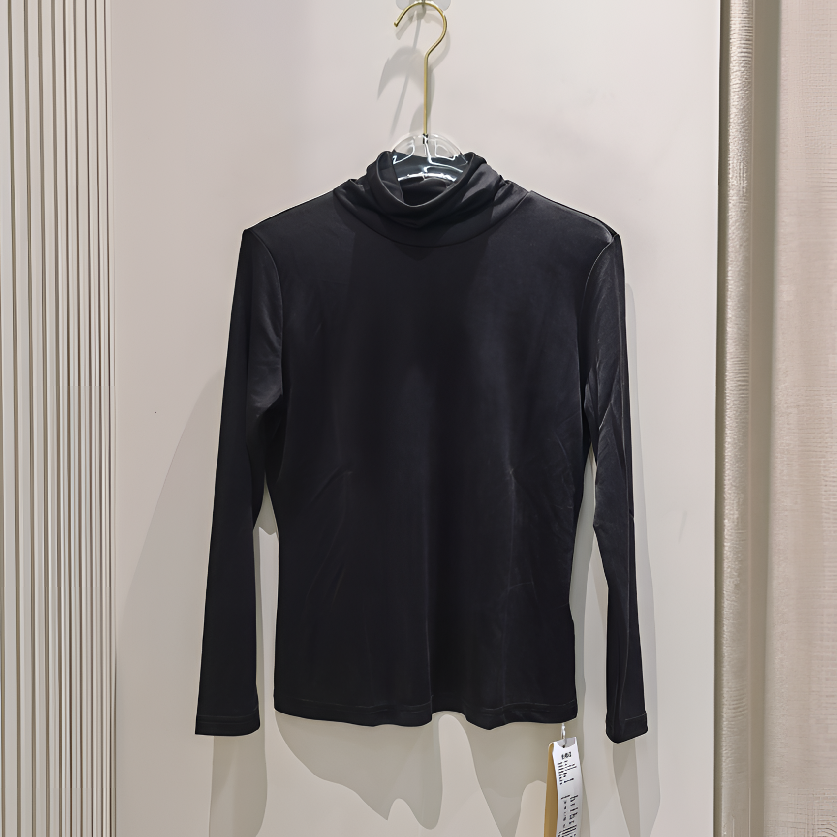 桑蚕丝重磅160g高领堆堆领长袖T恤女秋冬真丝纯色女士百搭打底衫