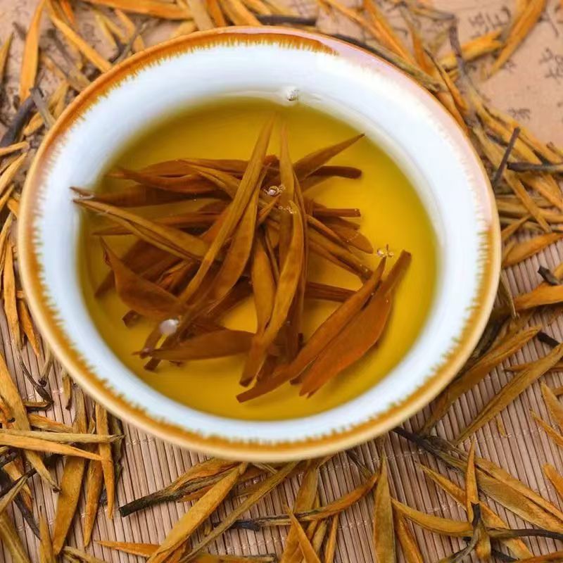 凤庆特大金针 特级滇红大金针2025年头春红茶滇红散茶 焦糖香蜜香