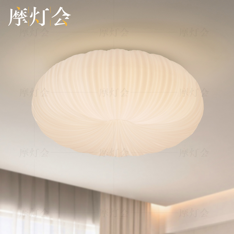 摩灯会【直播专享】云朵吸顶灯卧室现代简约温馨浪漫南瓜灯具9536