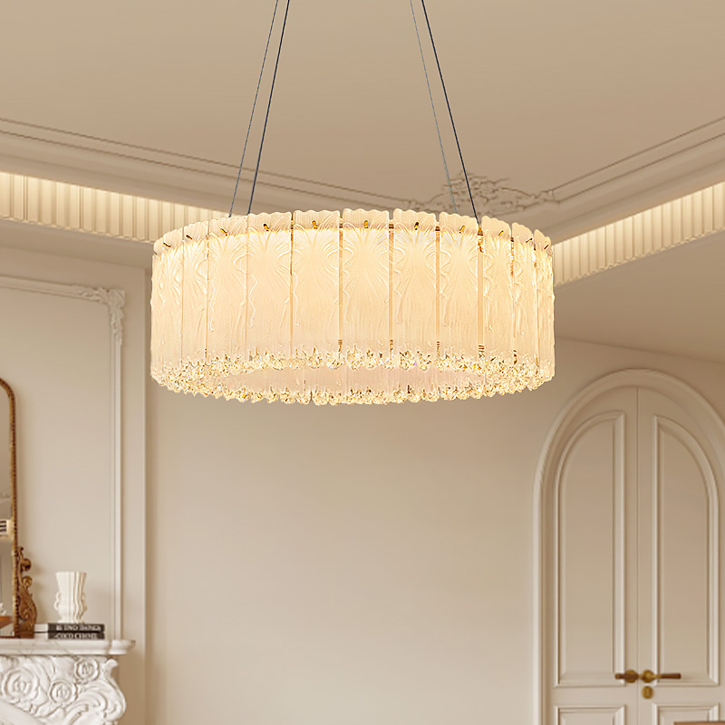 摩灯会 卧室吊灯 轻奢水晶吊灯客厅护眼卧室水晶吊灯全光谱 24320