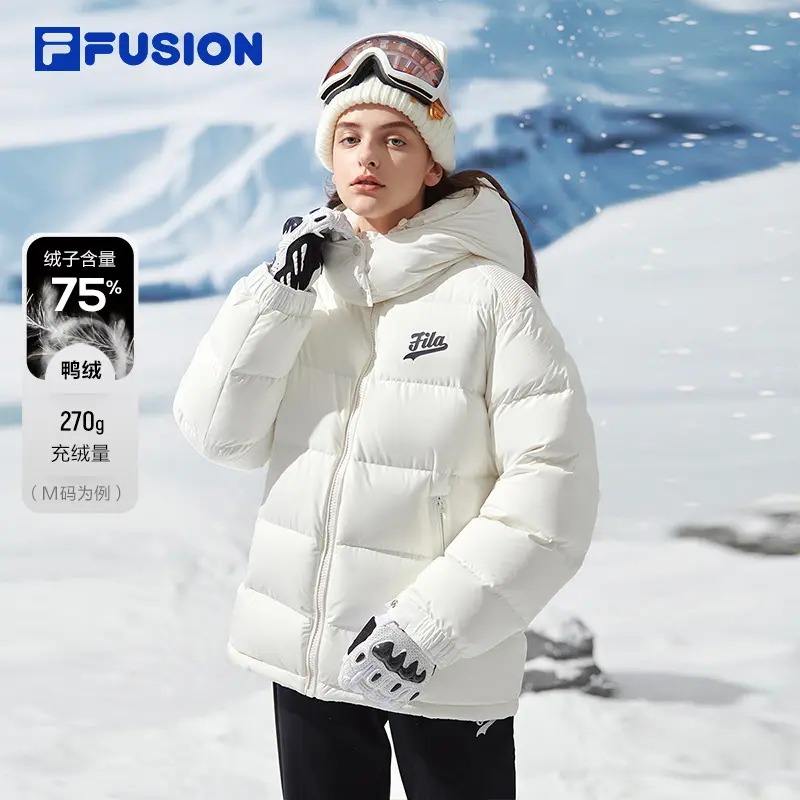 FILA FUSION羽绒服女装冬季时尚潮流防风保暖休闲上衣T11W342903