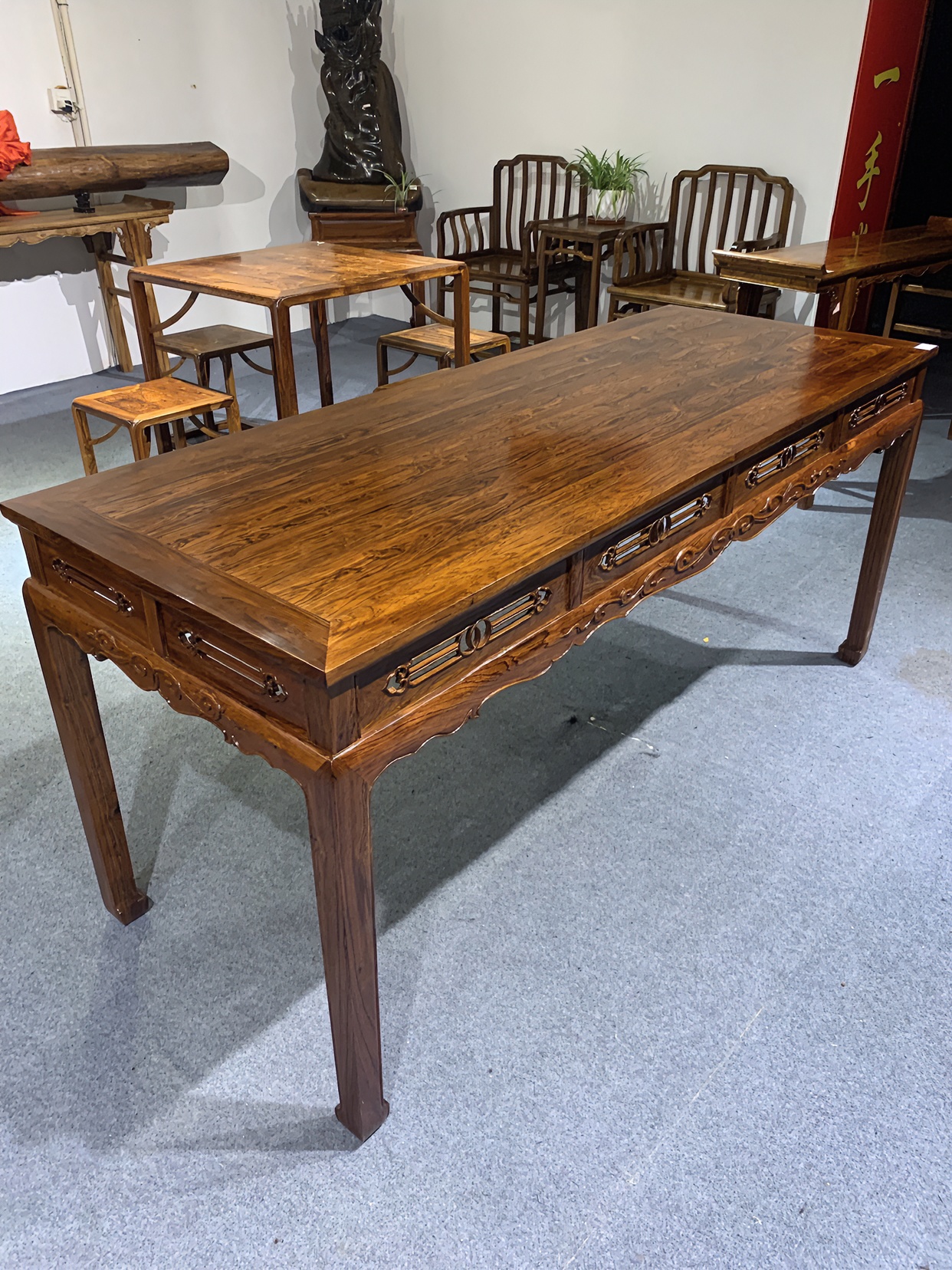 传世红木、禅意、家用、条案