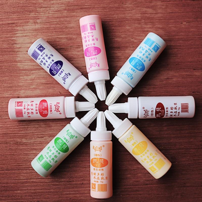 蛋糕喷粉可食用色素烘焙食用食品级颜料红粉大红色黄橙蓝色裱笋1g