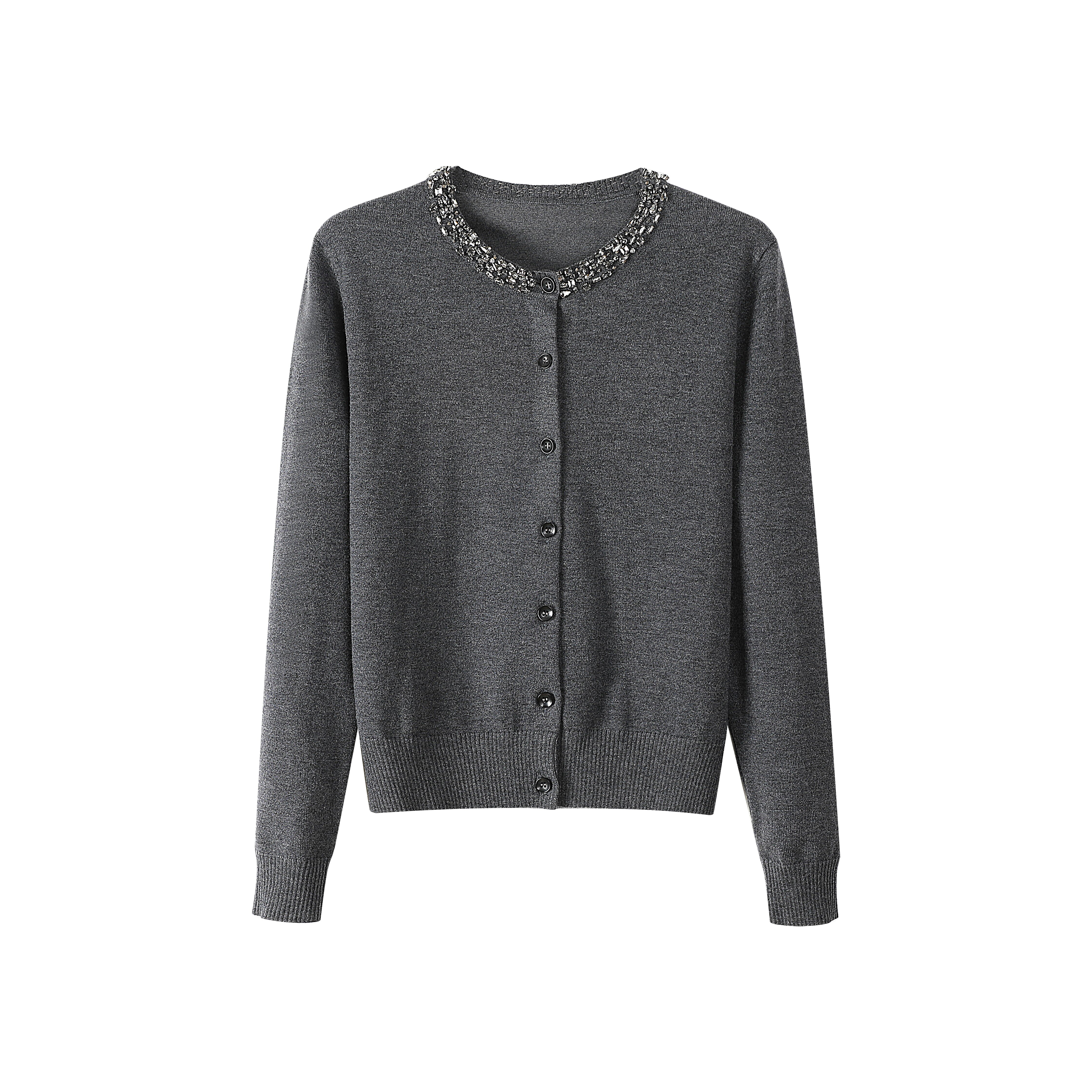 千韵伊然 时尚气质减龄针织衫0700