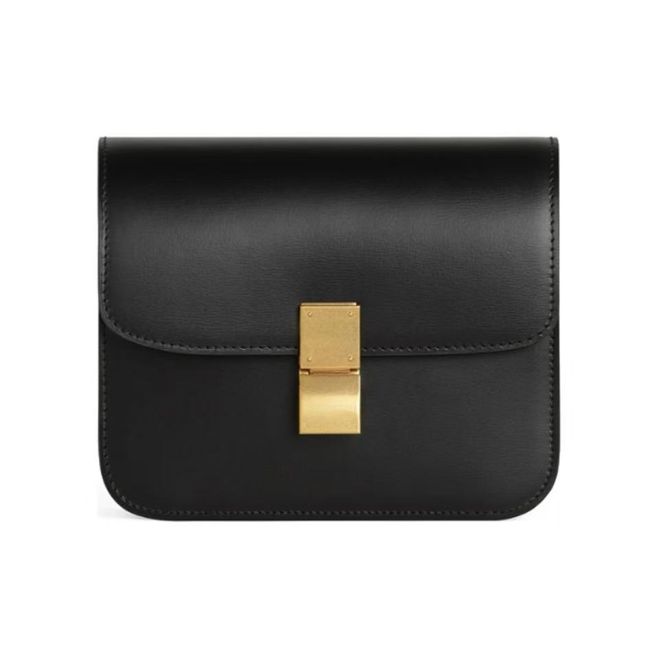 95新 Celine/思琳 云朵奢品 黑金中号box/95新