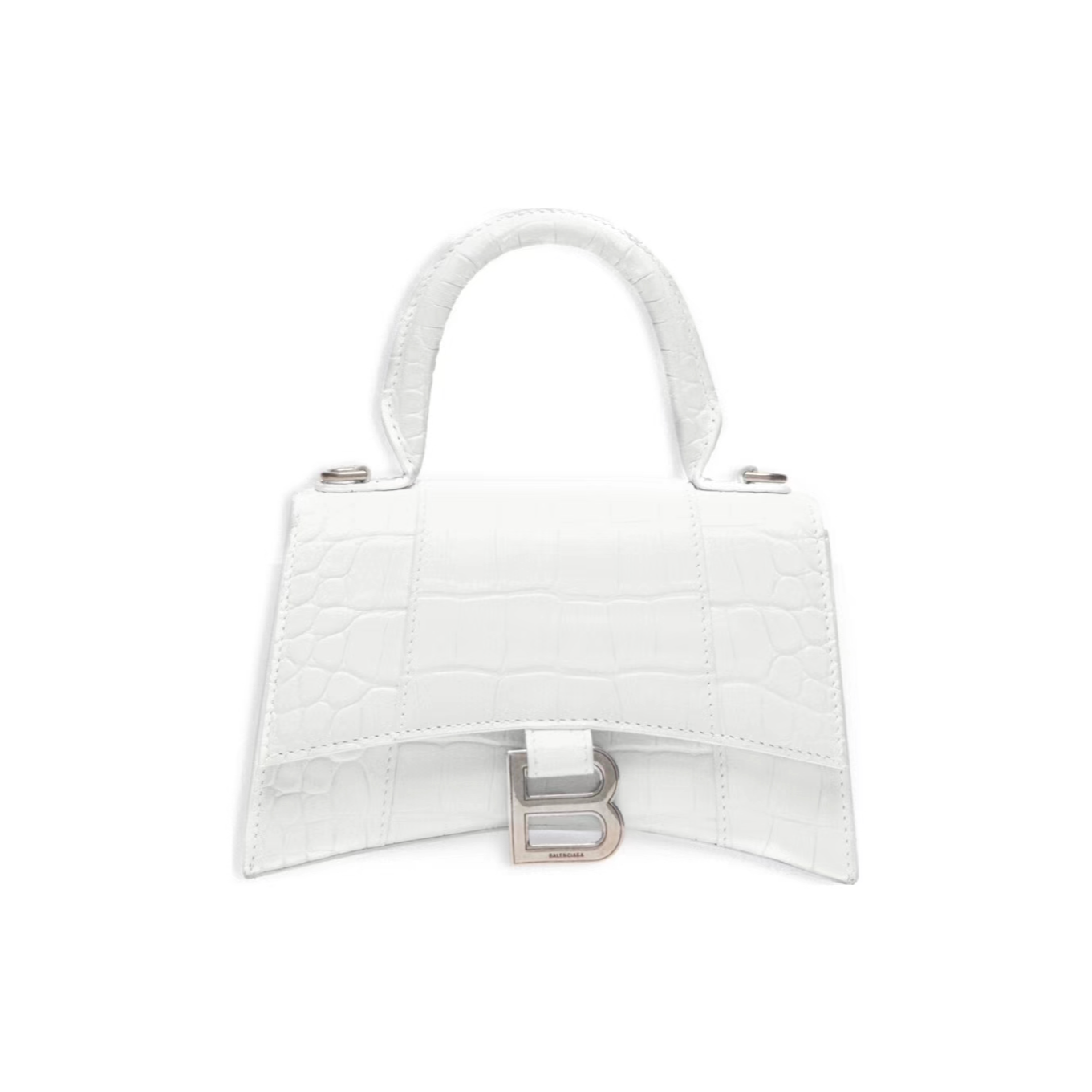 99新 Balenciaga/巴黎世家 云朵奢品/ 沙漏包 白色 xs/98新