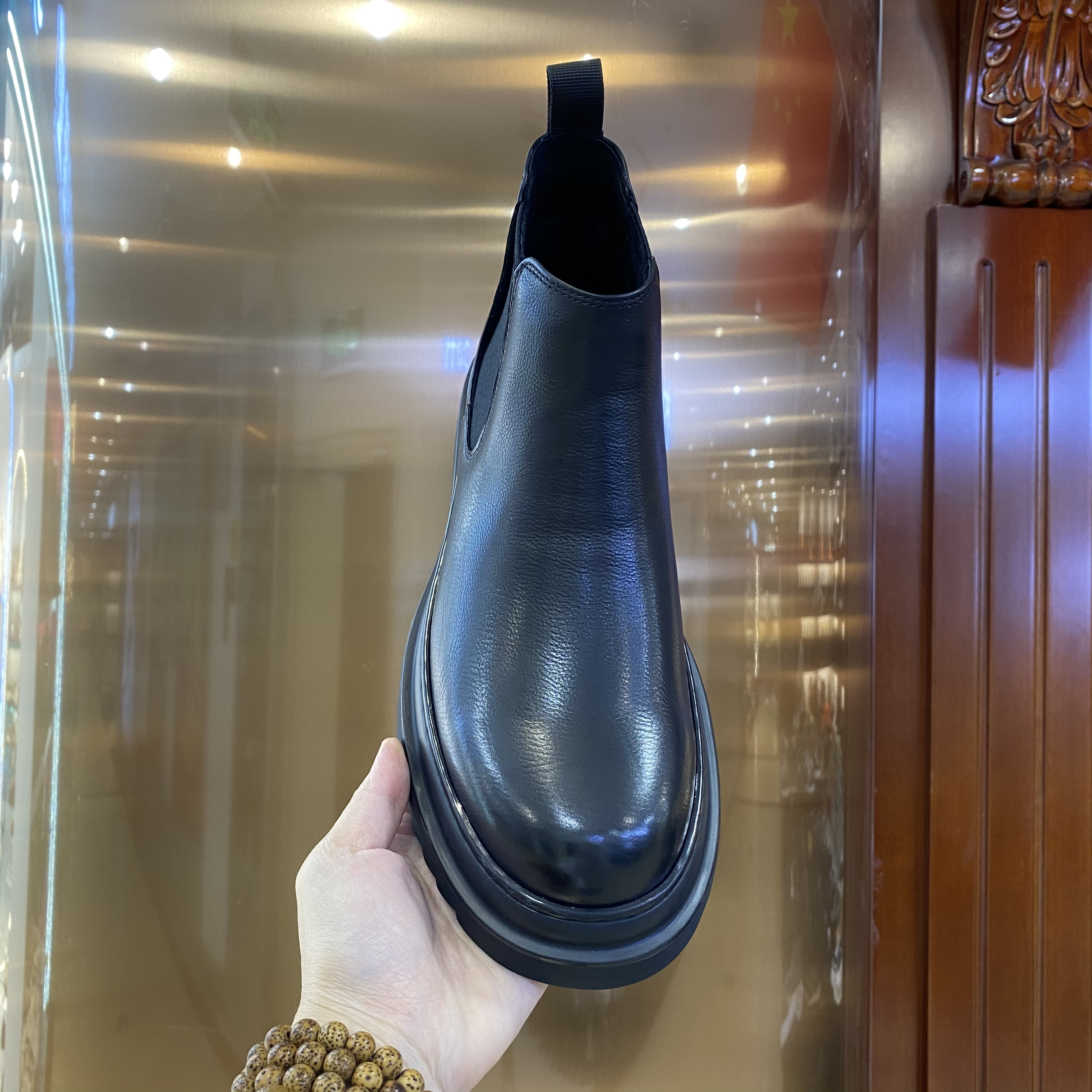 336-1冬季新款 男款时尚商务休闲厚底简单大方百搭男士皮鞋