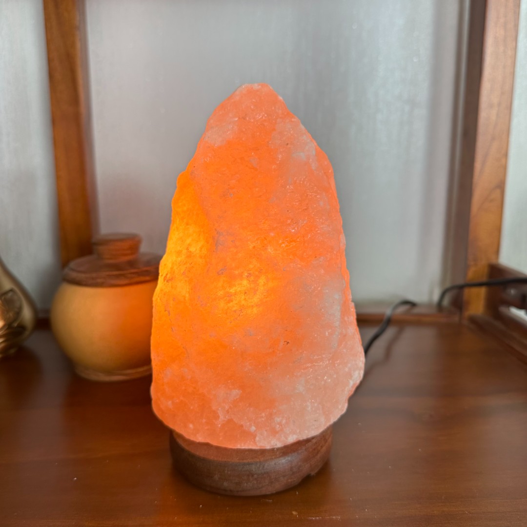 丹茗推荐 天然矿物盐小夜灯 盐灯（3-4斤）