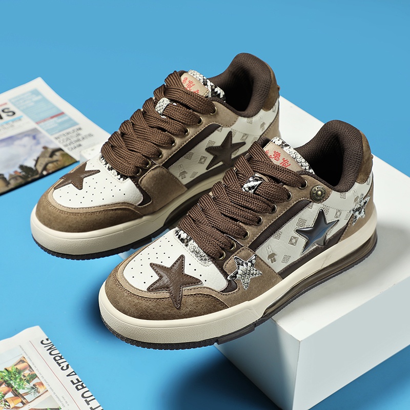 Angry Rabbit轻奢款潮牌星星低帮时尚舒适防滑百搭品牌鞋