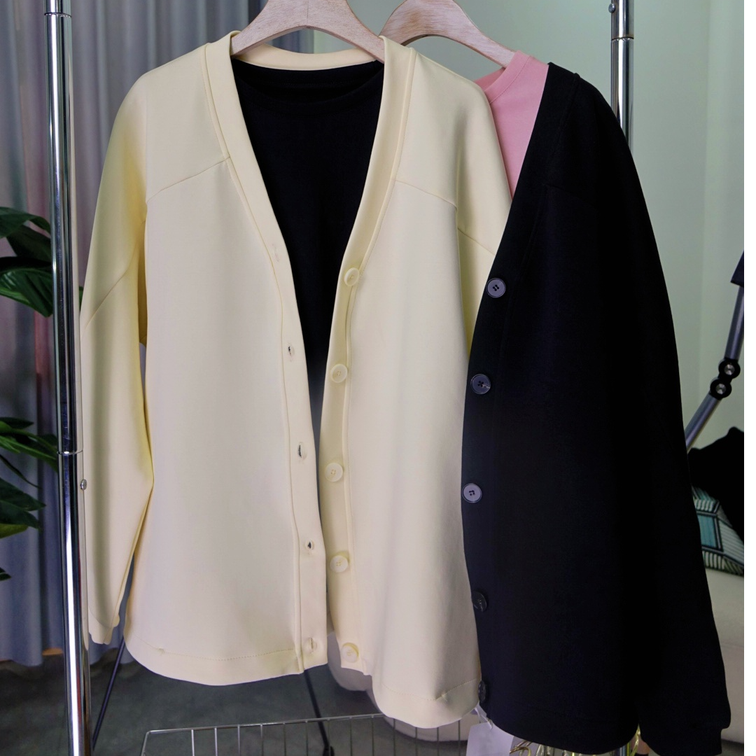 秋冬款长袖卫衣气质针织时尚休闲宽松【A326】