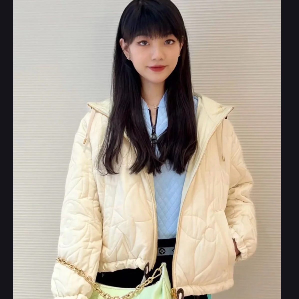 99新 LouisVuitton/路易威登 双面派克长袖夹克外套 38码 cl00208