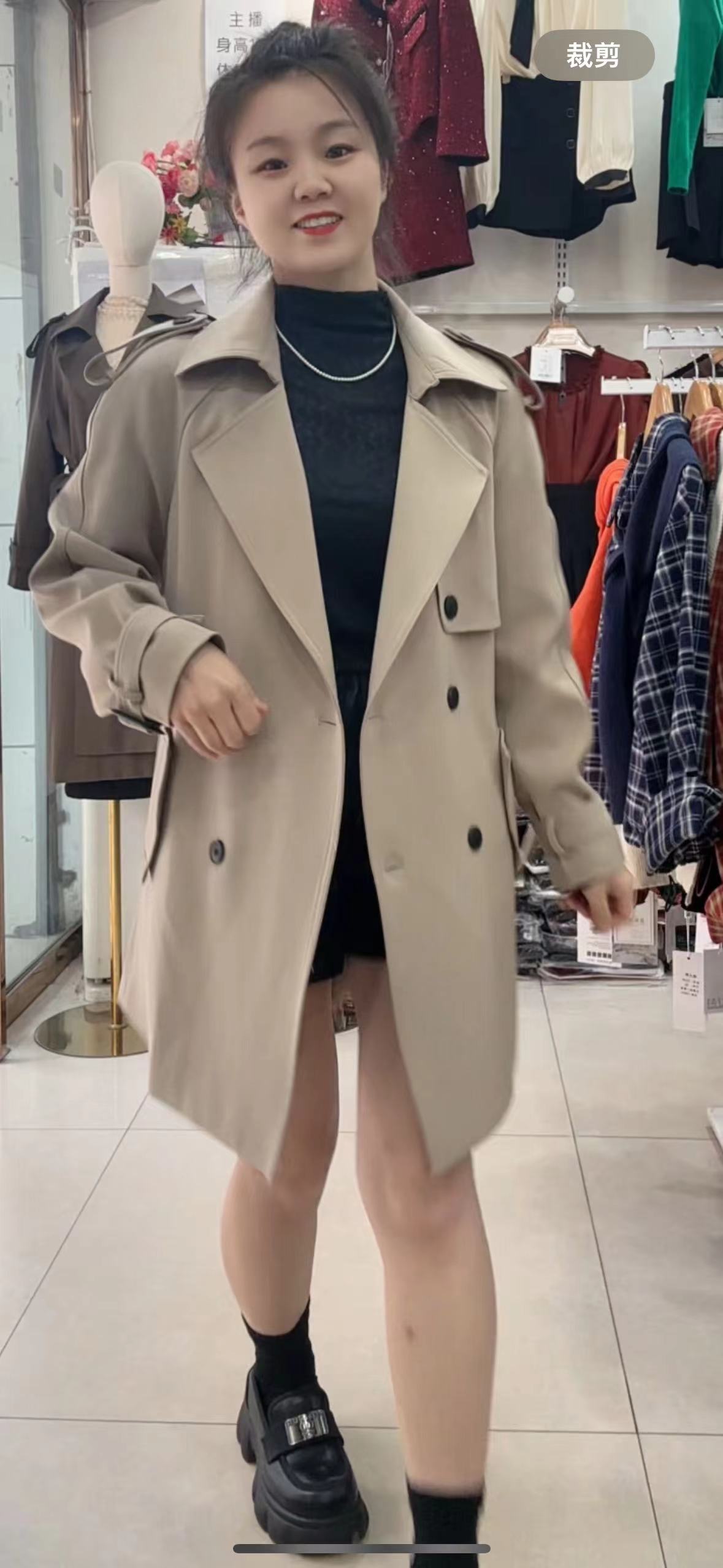 新款风衣气质百搭女士