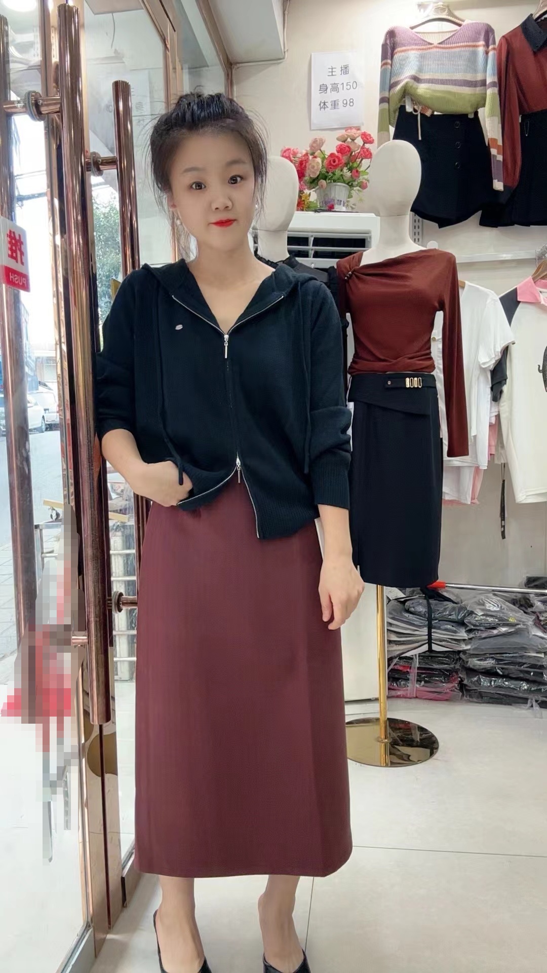 新款百搭针织衫毛衣开衫