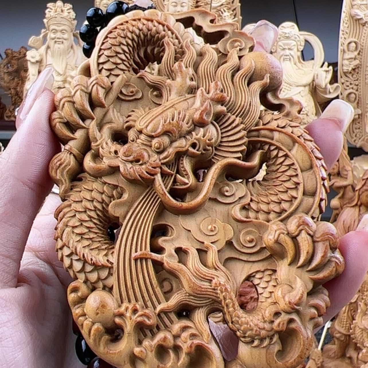 【闪购商品】崖柏龙牌