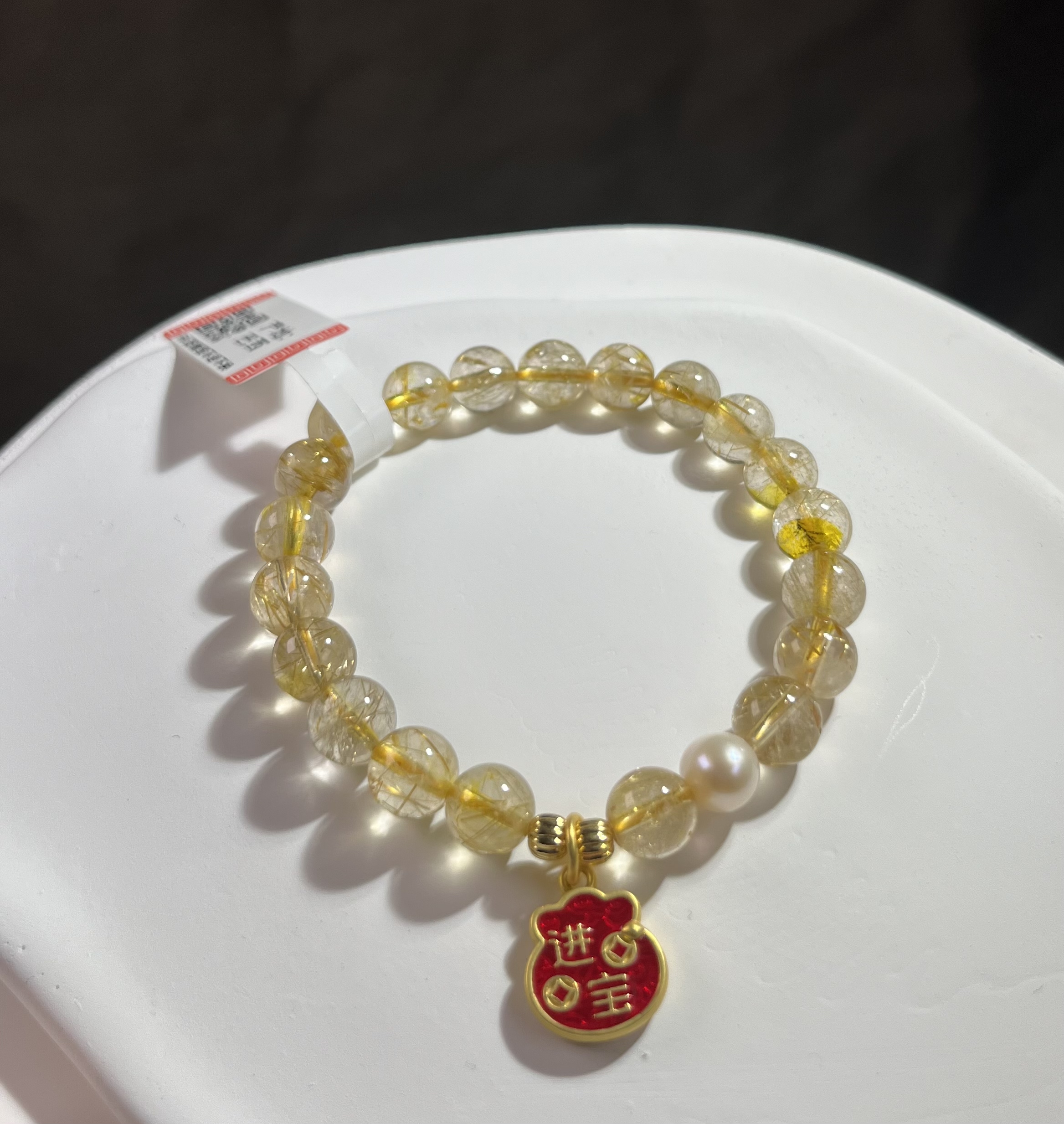 天然黄发晶招财进宝时尚多样性