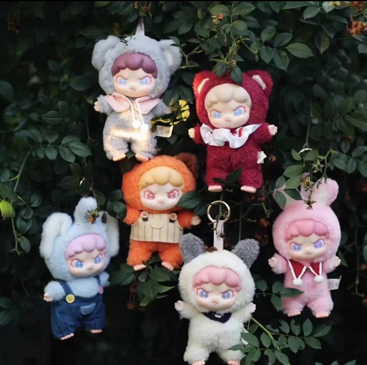 【潮了拆盒】TNT毛绒搪胶茸茸动物系列盲盒手办【不支持退换】