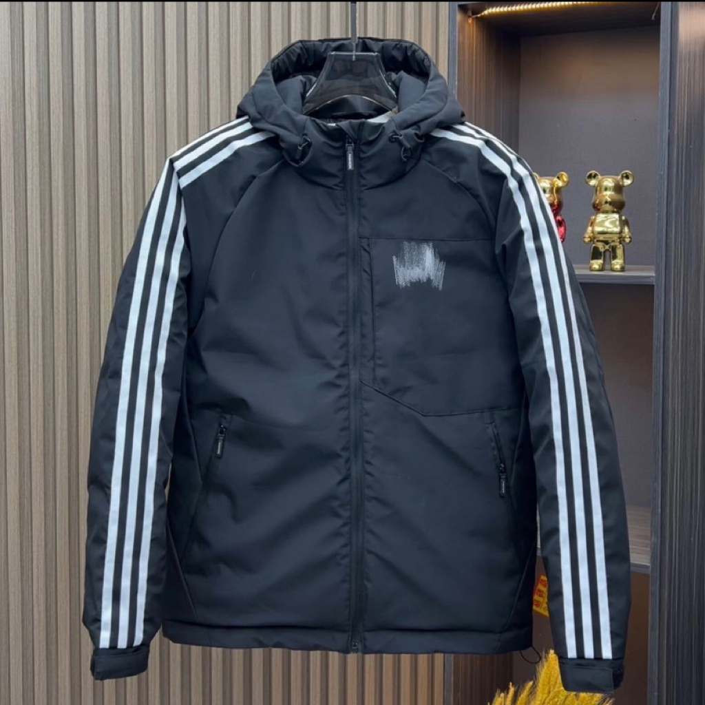 冬季新款时尚连帽百搭高品质休闲拉链兜棉服8817