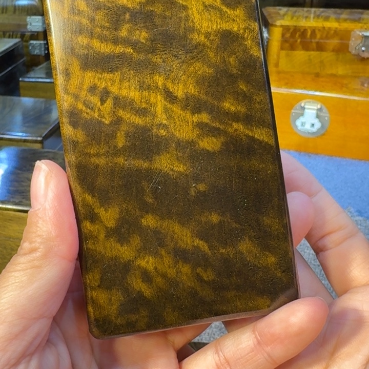 乌木类成套家具乌木细烟盒